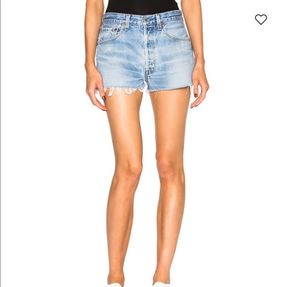 redone high rise shorts